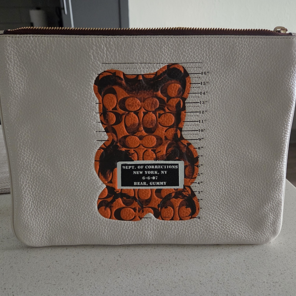 Coach Vandal Gummy Bear Pouch